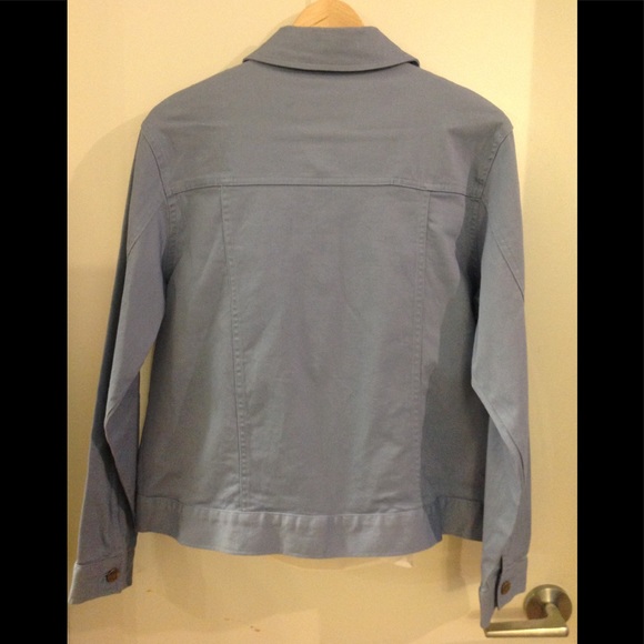 5/$20 TRADITION L blue cotton Jkt - Picture 6 of 6